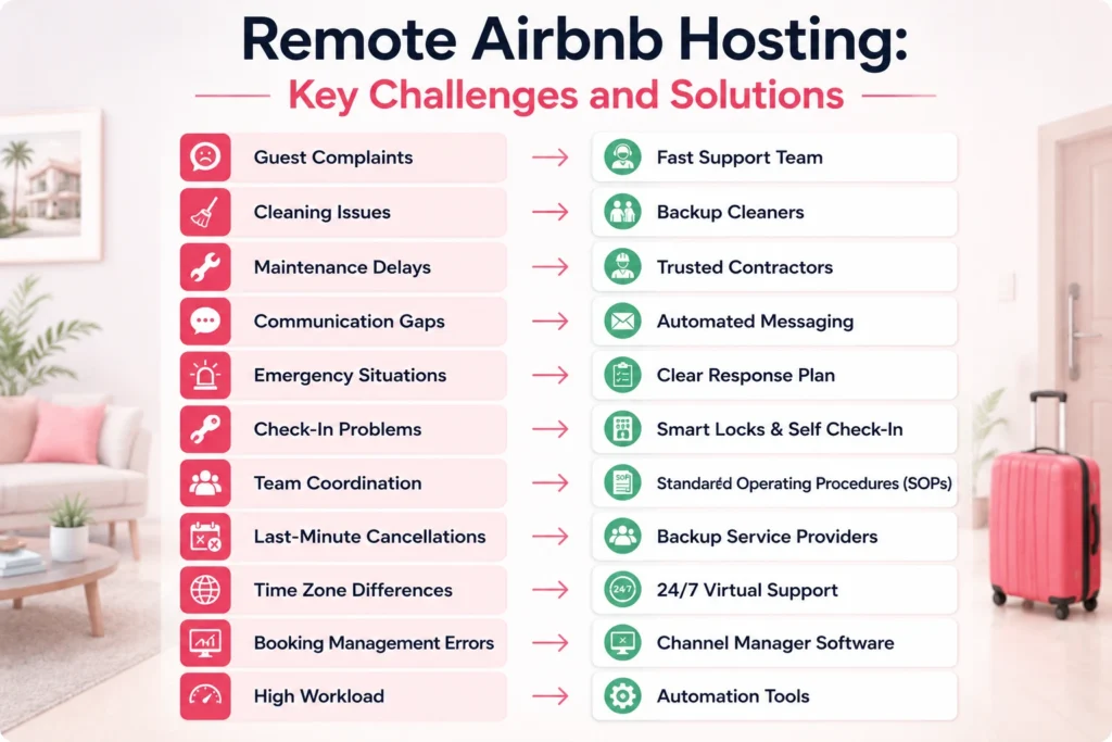 Remote Airbnb hosting challenges and solutions