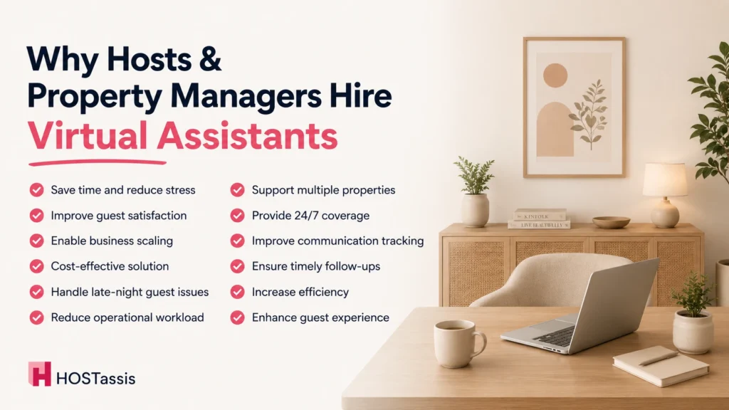 Why Airbnb Hosts Property Managers Hire Virtual Assistants for Airbnb