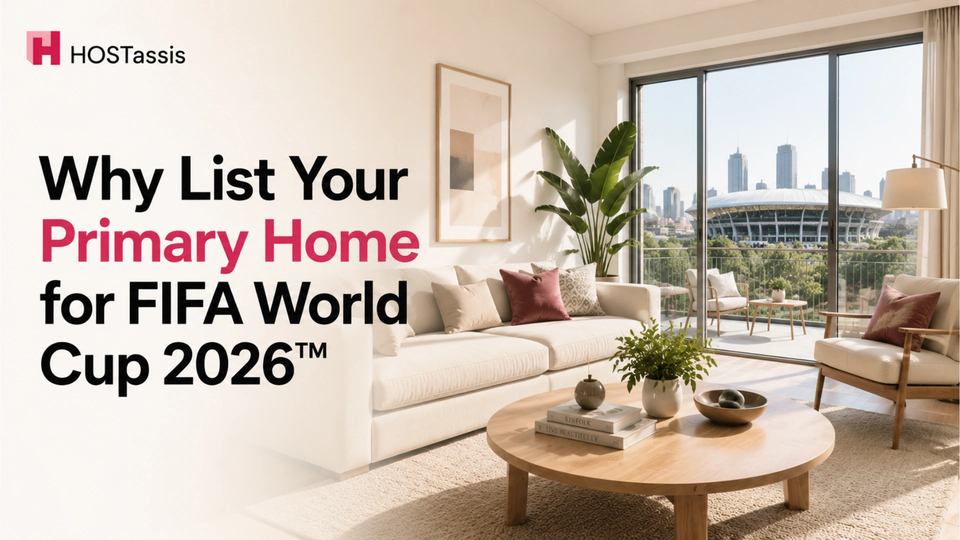 Why List Your Primary Home on Airbnb for FIFA World Cup 2026™