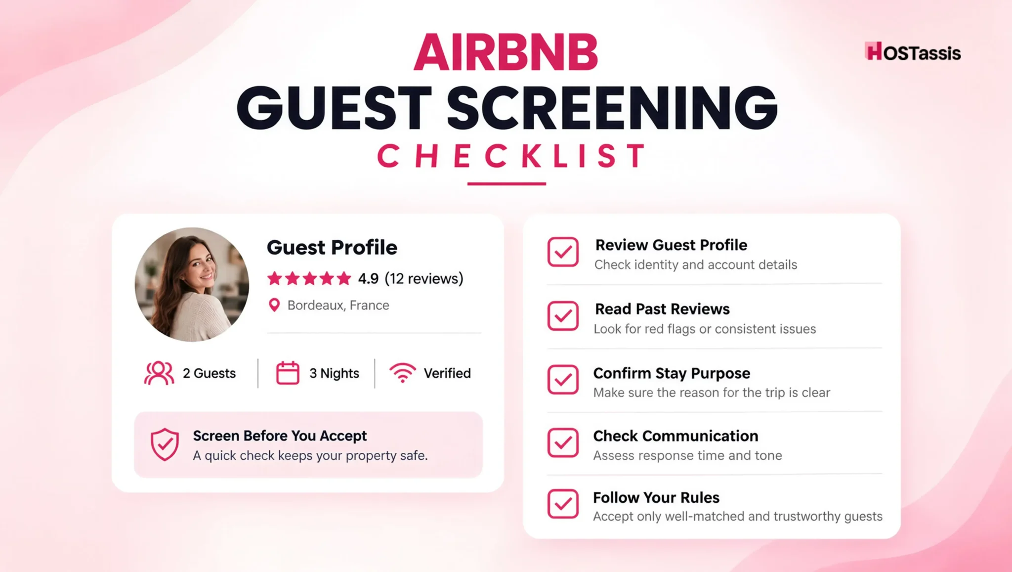 Airbnb Guest Screening Checklist How to Prevent Bad Guests Before They Book (2026 Guide)
