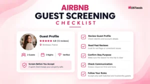 Airbnb Guest Screening Checklist How to Prevent Bad Guests Before They Book (2026 Guide)