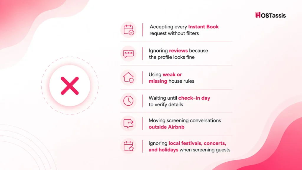 6 Common Guest Screening Mistakes