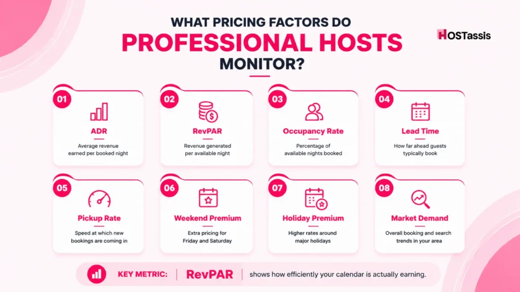 Pricing Factors Professional Hosts Monitor