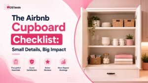The Airbnb Cupboard Checklist Small Detail, Big Impact
