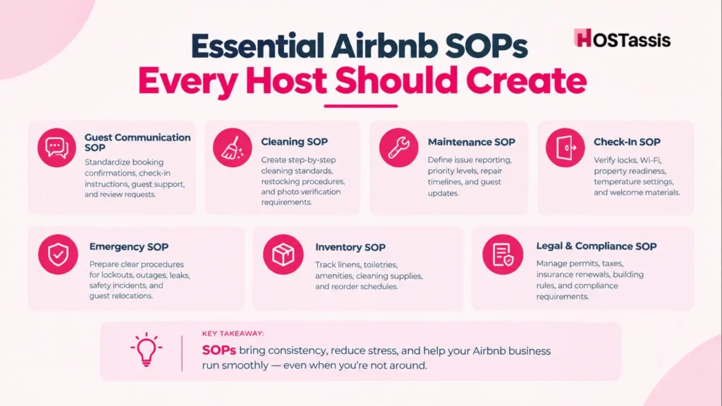 Essential Airbnb SOPs Every Host Should Create
