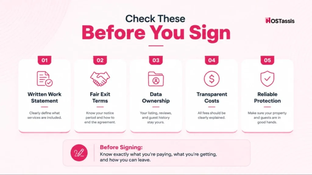 What a Fair Airbnb Co-Host Contract Should Include