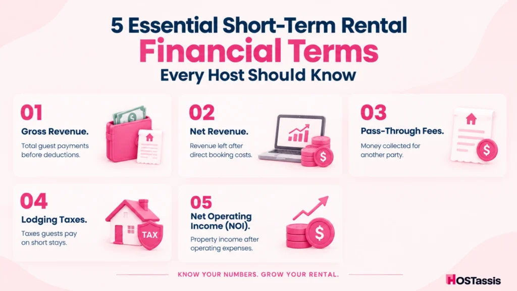 5 Essential Short-Term Rental Financial Terms Every Host Should Know