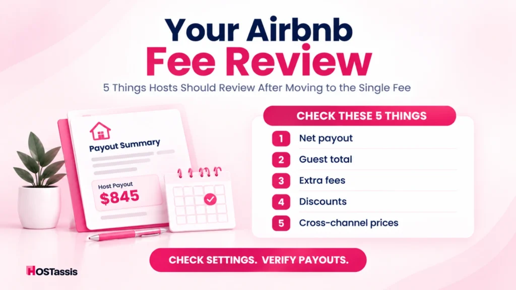 5 Things Hosts Should Review After Moving to the Single Fee