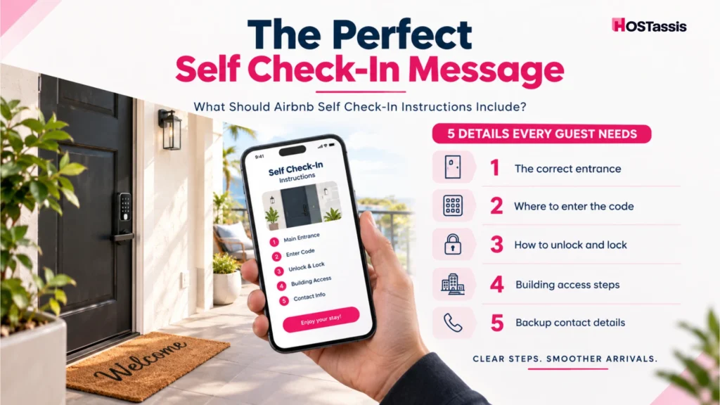 What Should Airbnb Self Check-In Instructions Include?