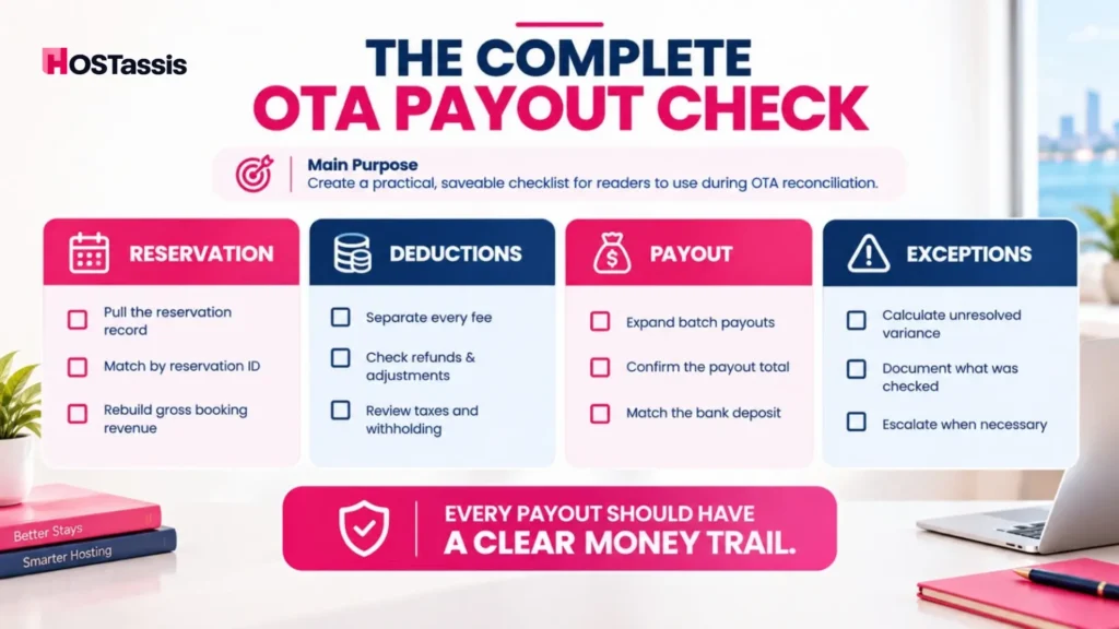 The complete OTA Payout check
