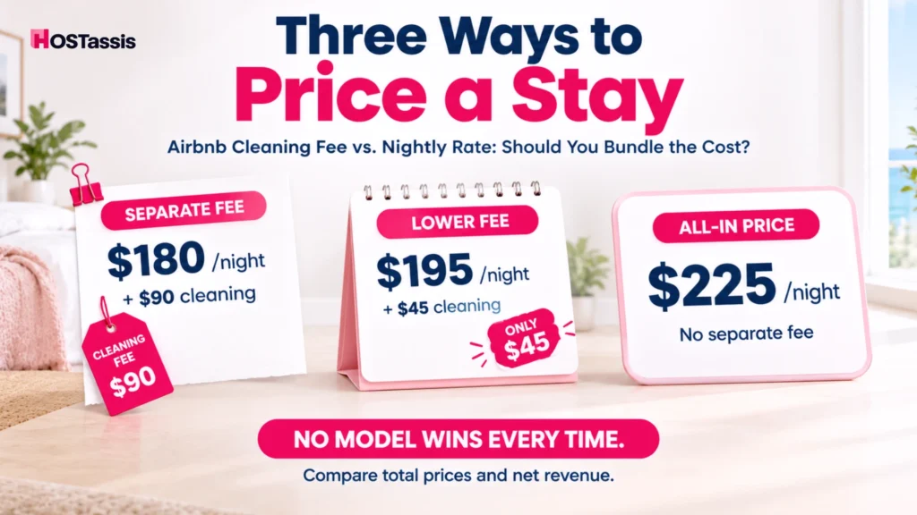 Airbnb Cleaning Fee vs. Nightly Rate: Should You Bundle the Cost?